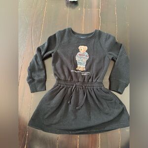 POLO Ralph Lauren. Size 3T Girls sweatshirt material black